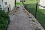 Paver Patio Walk Way Completed