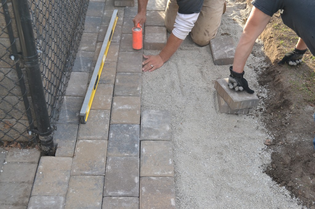 Install Pavers 1