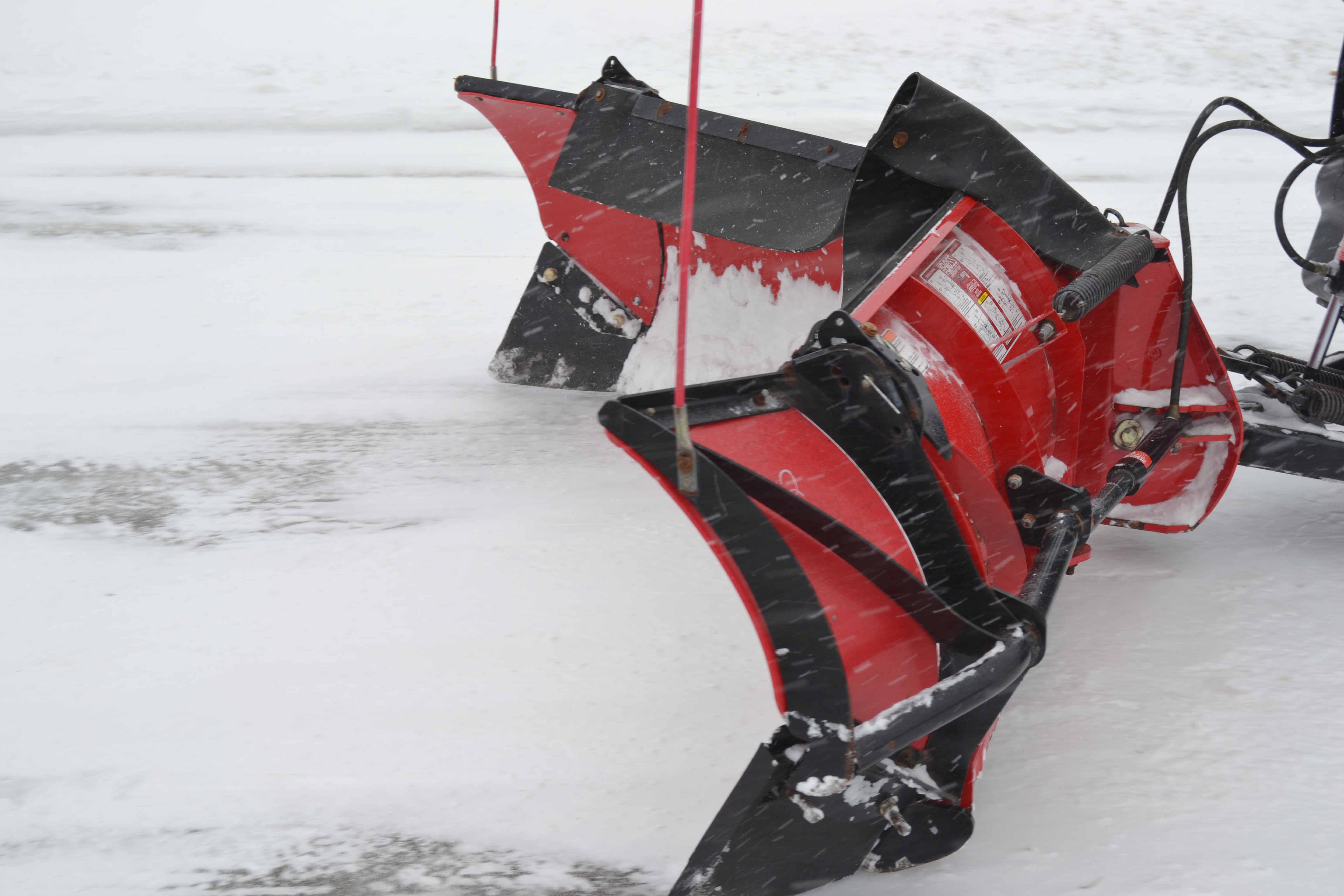 Snow Plowing Boss V Plow Green Thumb Advice